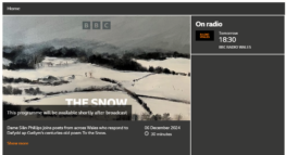 The Snow – BBC Radio Wales